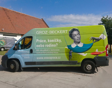 Polepy vozů